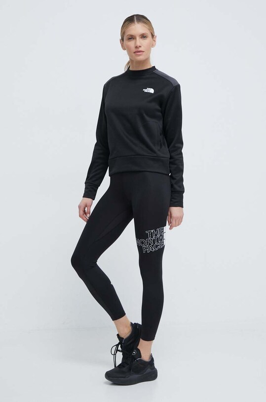 Αθλητική μπλούζα The North Face Reaxion NF0A87JWKT01 μαύρο SS24