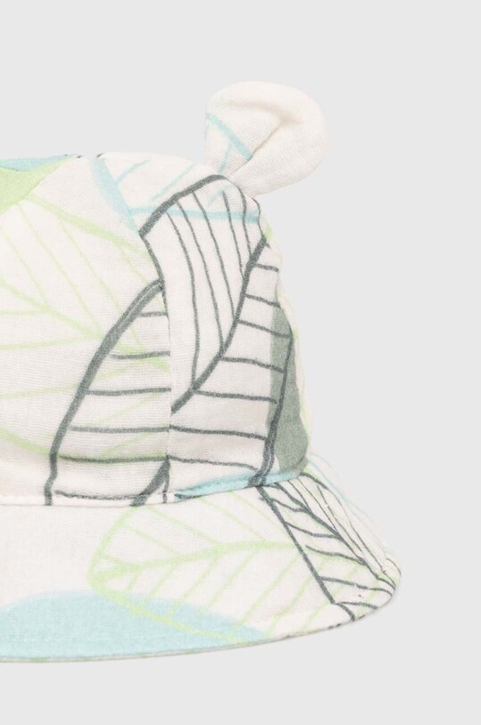 Παιδικό βαμβακερό καπέλο United Colors of Benetton 6G9NAA00E.K.W.Seasonal μπεζ SS24