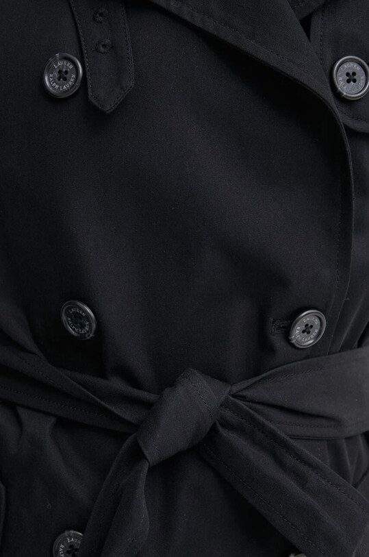 Βαμβακερή καμπαρντίνα Lauren Ralph Lauren 200934375 μαύρο