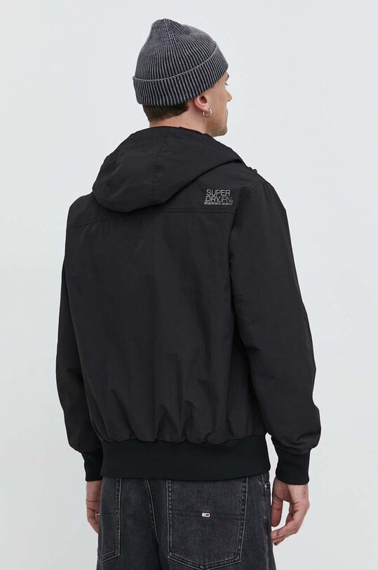 Ρούχα Μπουφάν Superdry M5011876A.12A μαύρο