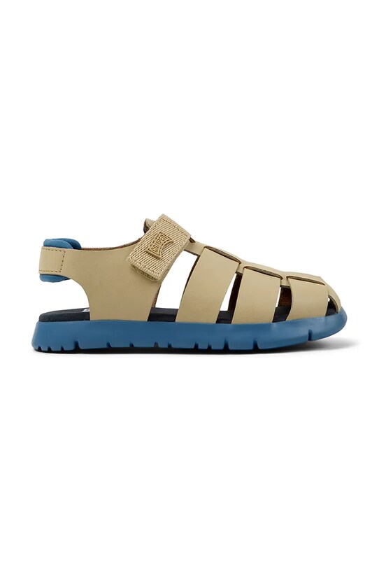 Παιδικά δερμάτινα σανδάλια Camper K800242.25.34 μπεζ SS25