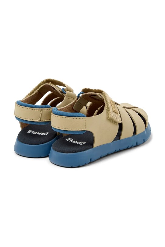 Αγορίστικα Παιδικά δερμάτινα σανδάλια Camper K800242.35.38 μπεζ