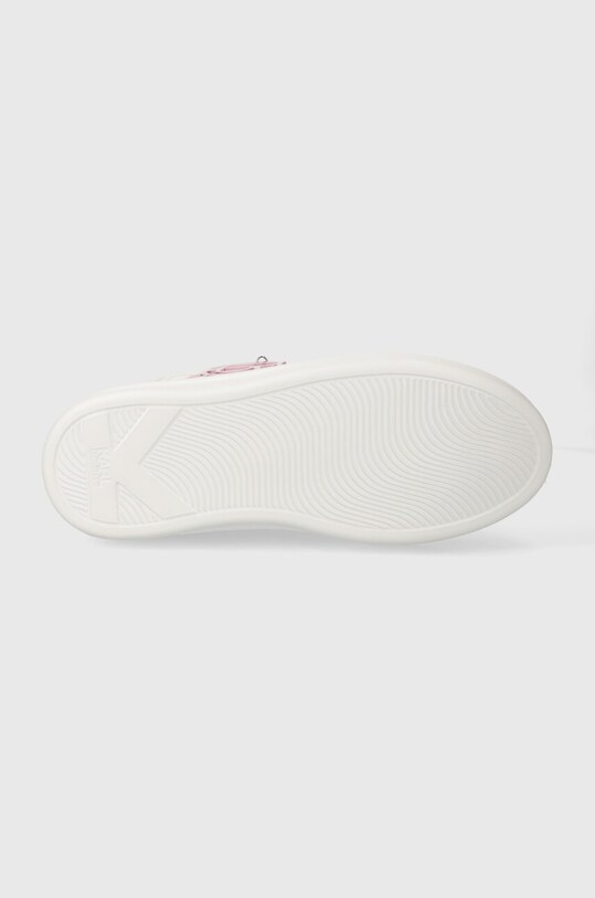 Δερμάτινα αθλητικά παπούτσια Karl Lagerfeld KAPRI NFT KL62522.01V λευκό