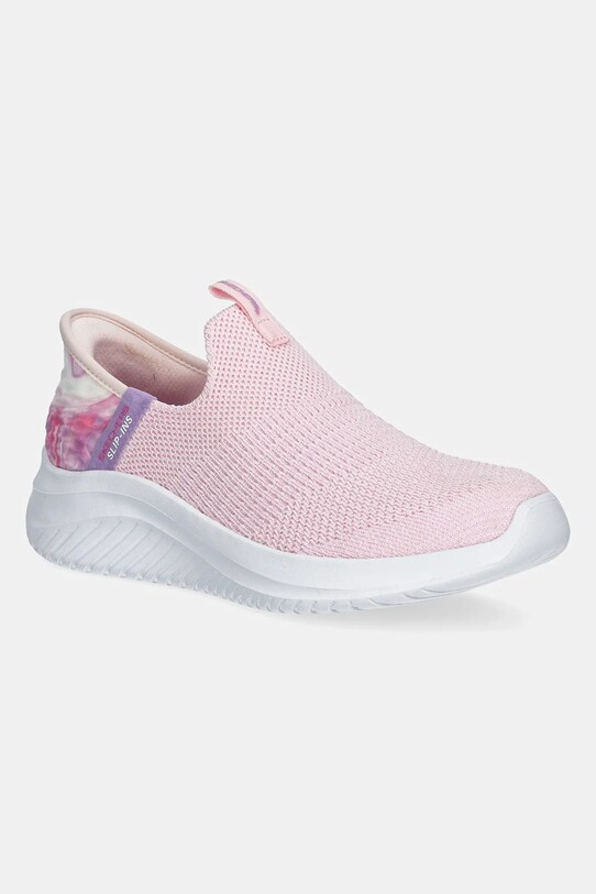 Παιδικά αθλητικά παπούτσια Skechers ULTRA FLEX 3.0 COLORY WILD μικρό ροζ 303801L
