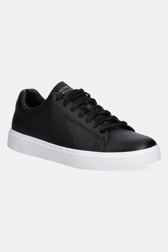 Αθλητικά Skechers απομίμηση λείου δέρματος μαύρο 232865