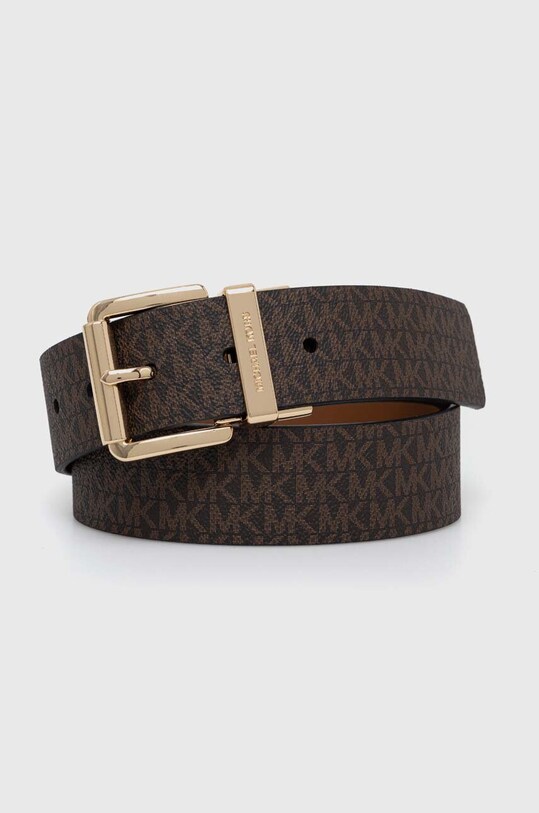 Αναστρέψιμη ζώνη MICHAEL Michael Kors καφέ 559030