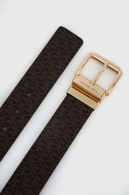 Αναστρέψιμη ζώνη MICHAEL Michael Kors 559030 καφέ AW24