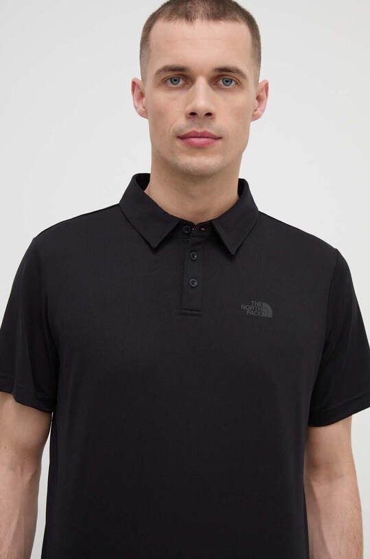 Αθλητικό πόλο The North Face Tanken μαύρο NF0A2WAZJK31