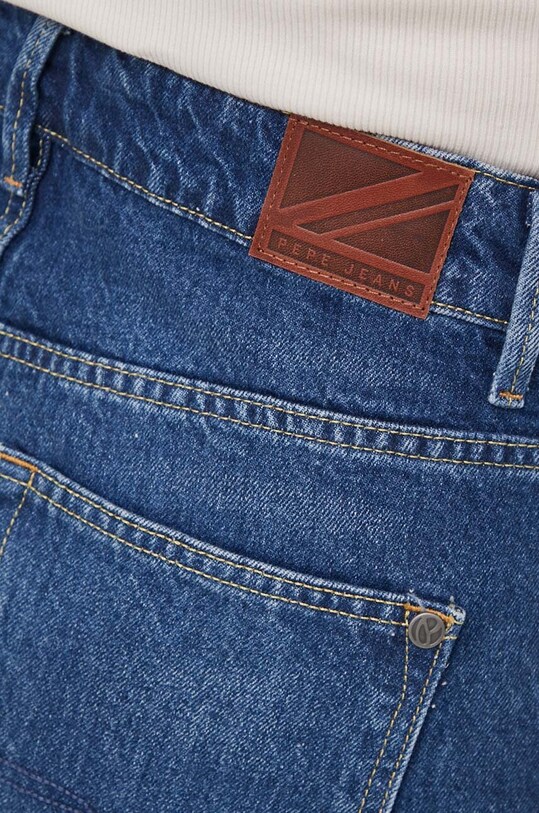 Τζιν παντελόνι Pepe Jeans TAPERED JEANS UHW SPARKLE σκούρο μπλε PL204601