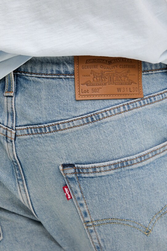 Ρούχα Τζιν παντελόνι Levi's 502 TAPER 29507 μπλε