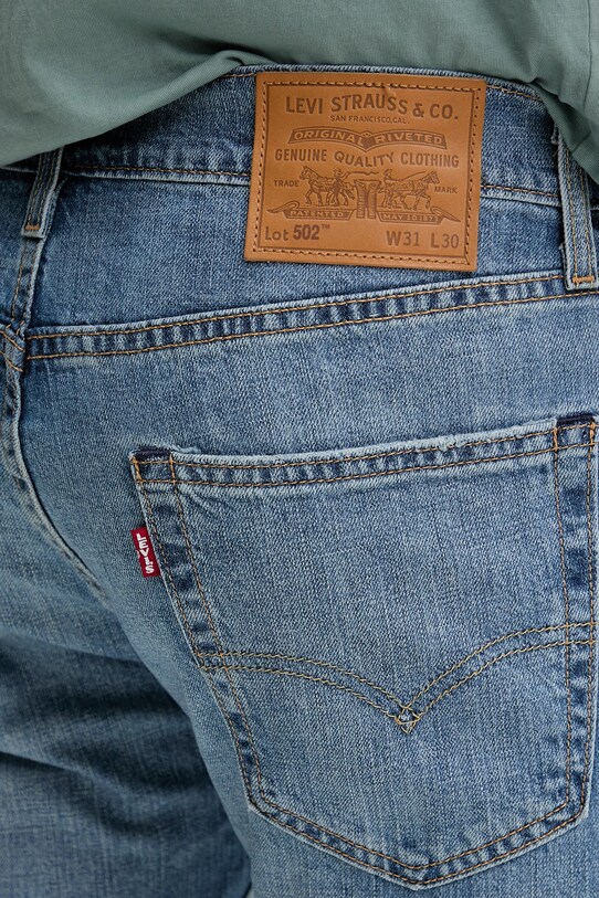 Τζιν παντελόνι Levi's 502 TAPER μπλε 29507