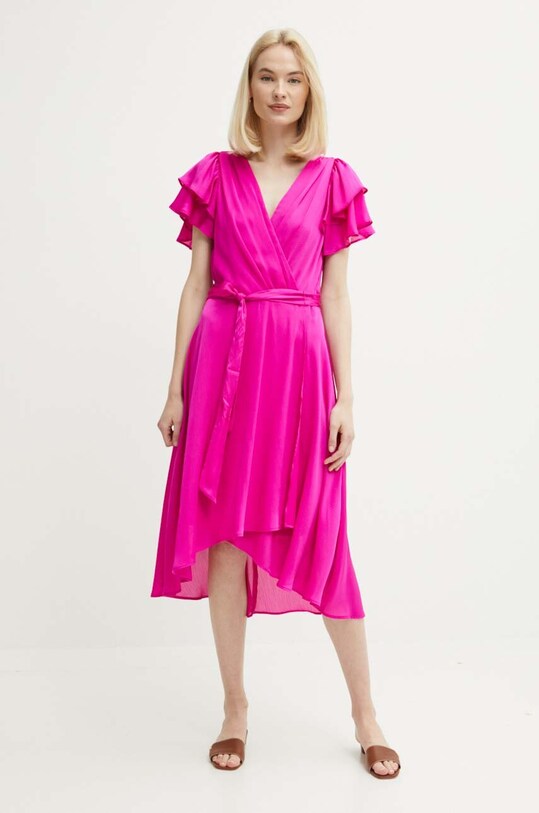 Φόρεμα DKNY ροζ DD4AQ571