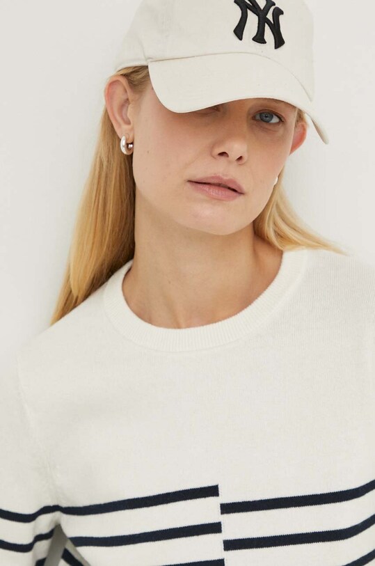 Πουλόβερ με προσθήκη μαλλιού G-Star Raw μπεζ D24489.D563