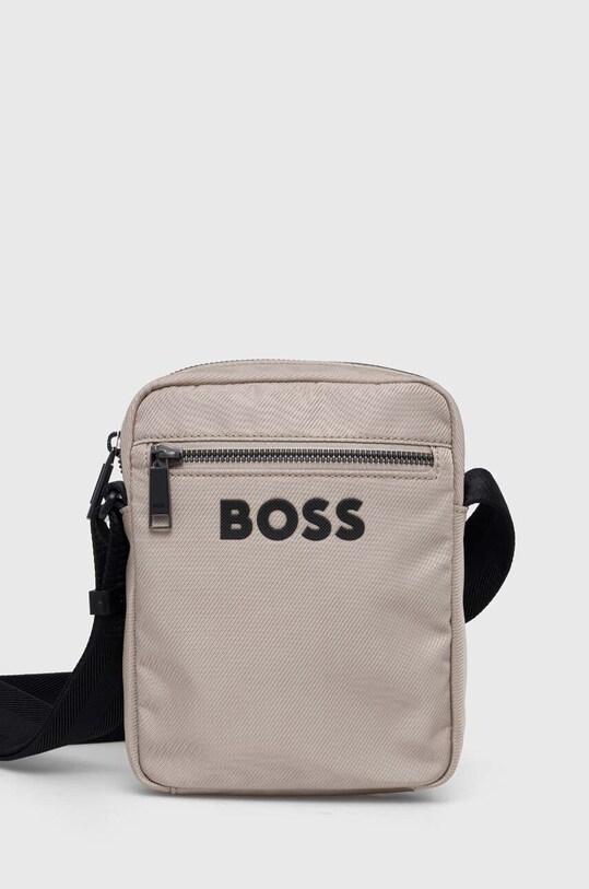 Σακίδιο BOSS υφασμάτινο μπεζ 50511961