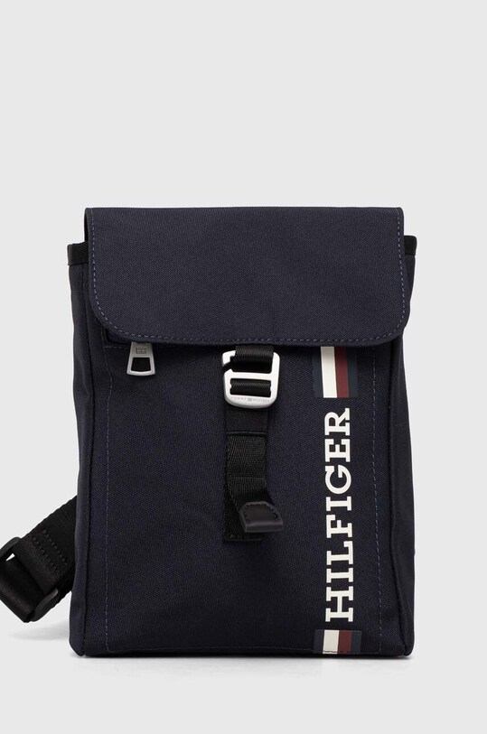 Σακίδιο Tommy Hilfiger υφασμάτινο σκούρο μπλε AM0AM11786