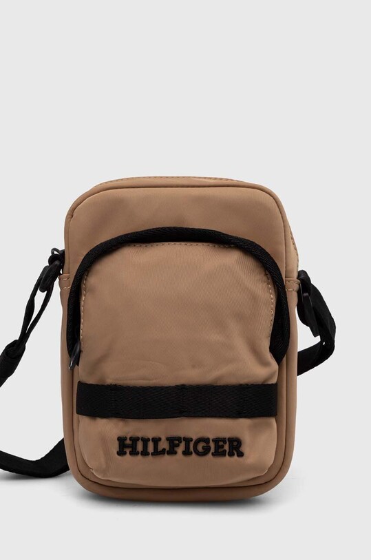 Σακίδιο Tommy Hilfiger υφασμάτινο μπεζ AM0AM12204
