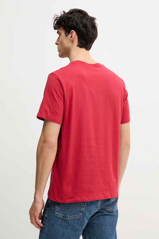 Ρούχα Βαμβακερό μπλουζάκι Pepe Jeans Eggo PM508208 κόκκινο
