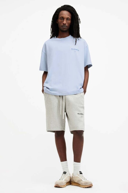 Βαμβακερό μπλουζάκι AllSaints ACCESS SS CREW M038PA
