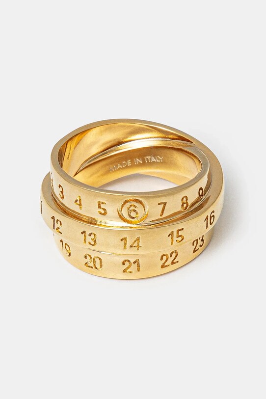Δαχτυλίδι MM6 Maison Margiela χρυσαφί SM6UQ0073