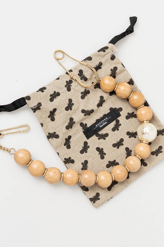 Κολιέ Weekend Max Mara μπεζ 2515751045600