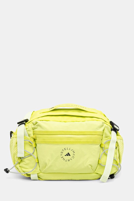 Τσάντα φάκελος adidas by Stella McCartney υφασμάτινο πράσινο JN9362