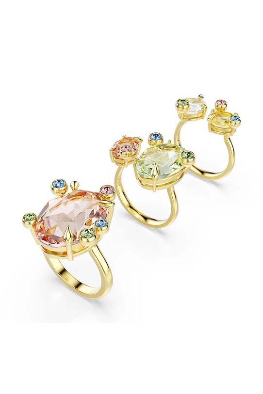 Σετ δαχτυλιδιών Swarovski GEMA 3-pack 3-pack χρυσαφί 5705812