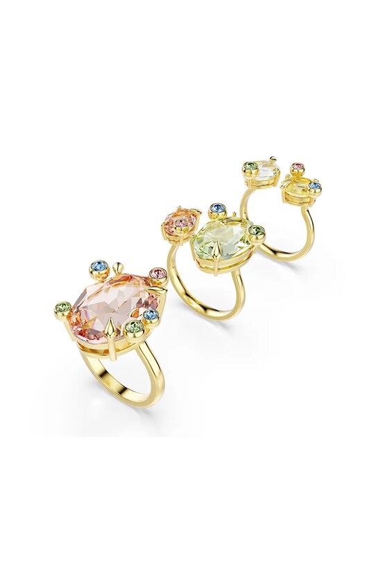 Σετ δαχτυλιδιών Swarovski GEMA 3-pack 3-pack χρυσαφί 5705811