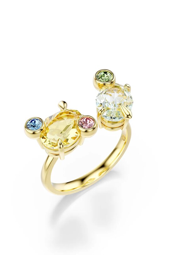 Σετ δαχτυλιδιών Swarovski GEMA 3-pack χρυσαφί 5705811
