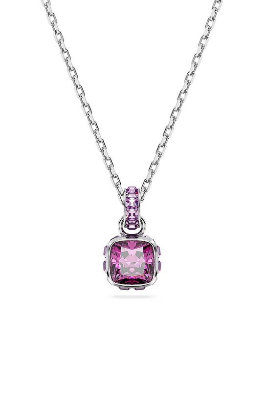 Κολιέ Swarovski BIRTHSTONE κρύσταλλο Swarovski ασημί 5651708