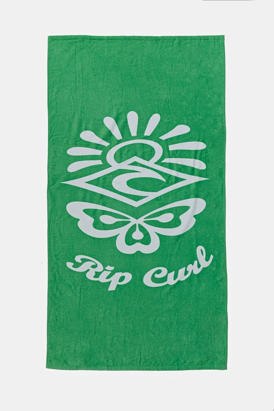 Βαμβακερή πετσέτα Rip Curl πράσινο 01OWTO