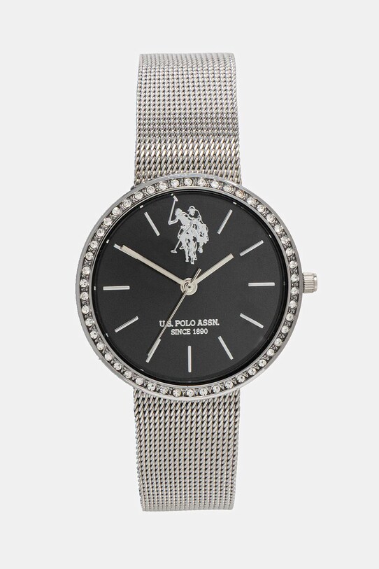 Ρολόι U.S. Polo Assn. CORAL ασημί USP5667BK