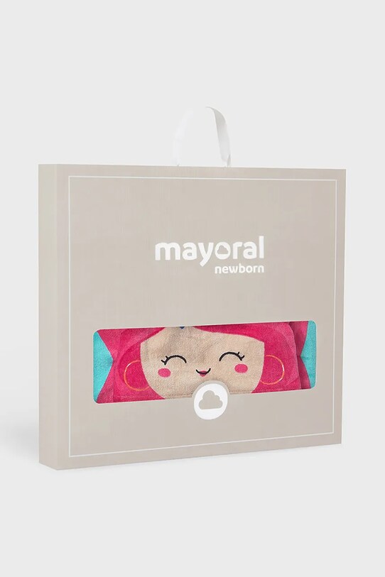 Παιδική βαμβακερή πετσέτα Mayoral Newborn τιρκουάζ 9919.2T.Newborn.PPYH
