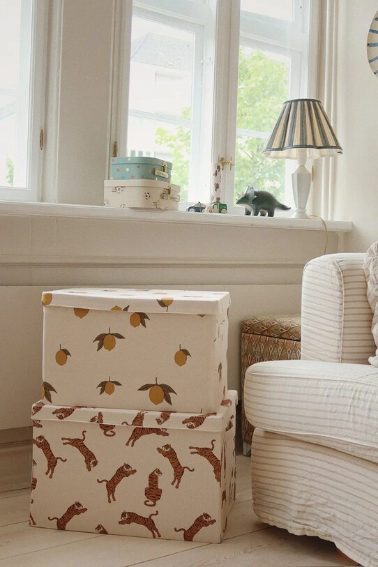 Καλάθι αποθήκευσης Konges Sløjd BIG STORAGE BASKET μπεζ KS103279