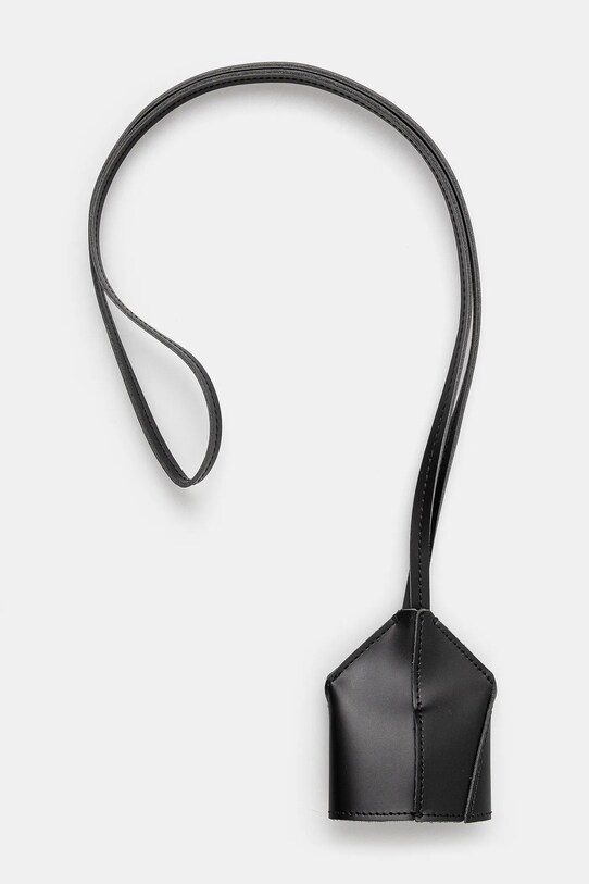 Δερμάτινο μπρελόκ MM6 Maison Margiela μαύρο SA6UA0003.P7183