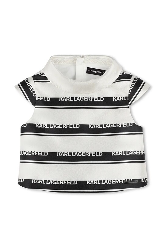 Παιδική μπλούζα Karl Lagerfeld Z30495.156.162 μπεζ SS25