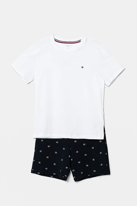 Παιδική πιτζάμα Tommy Hilfiger με μοτίβο λευκό UB0UB00581.PPYA