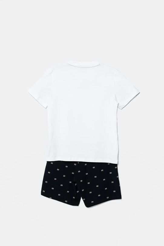 Παιδική πιτζάμα Tommy Hilfiger UB0UB00581.PPYA λευκό SS25