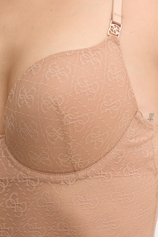 Κορμάκι Guess NORA O5RM04.KCLB0 μπεζ