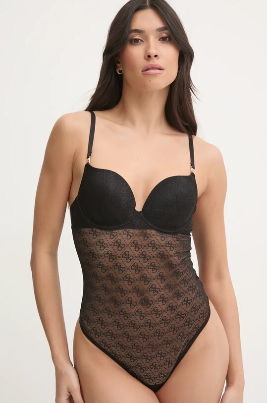 Ρούχα Κορμάκι Guess NORA O5RM04.KCLB0 μαύρο