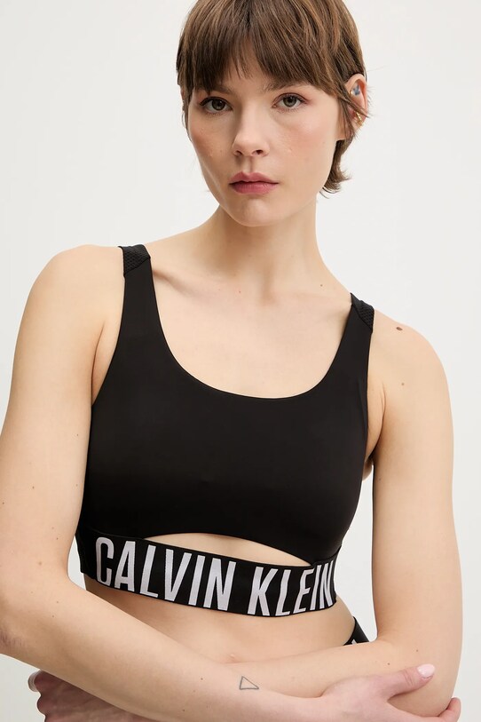 Αθλητικό σουτιέν Calvin Klein Performance μαύρο LVGWS5K149