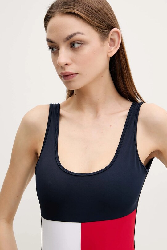 Ρούχα Ολόσωμο μαγιό Tommy Hilfiger UW0UW05853 σκούρο μπλε