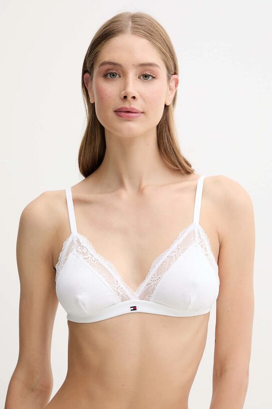 Σουτιέν Tommy Hilfiger μελανζέ λευκό UW0UW05735