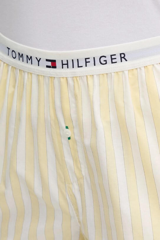 Ρούχα Βαμβακερό σορτσάκι Tommy Hilfiger UW0UW05765 κίτρινο