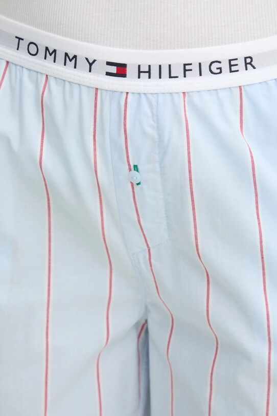 Ρούχα Βαμβακερό παντελόνι πιτζάμα Tommy Hilfiger UW0UW05766 μπλε