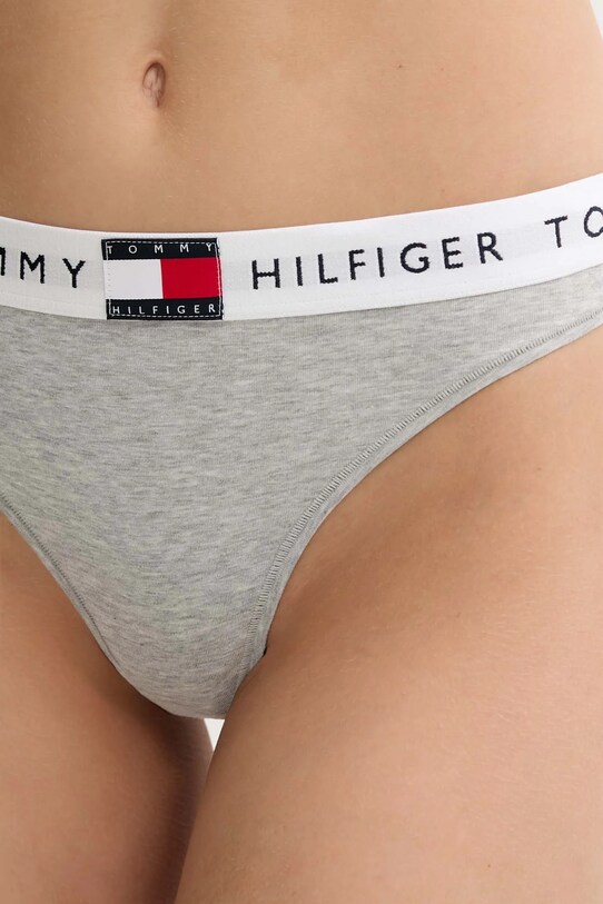 Στρινγκ Tommy Hilfiger γκρί UW0UW06039
