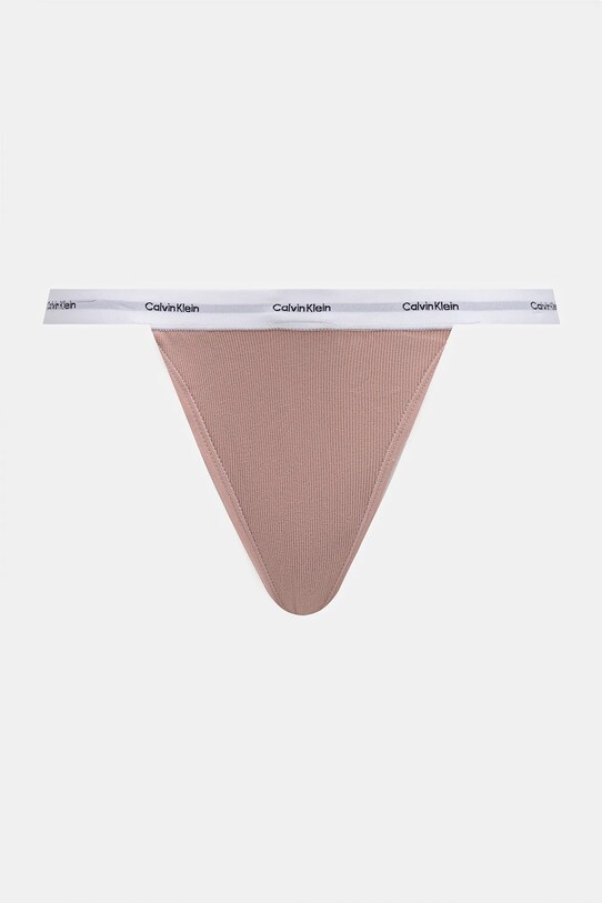 Ρούχα Στρινγκ Calvin Klein Underwear 3-pack LV00QD5308 λευκό