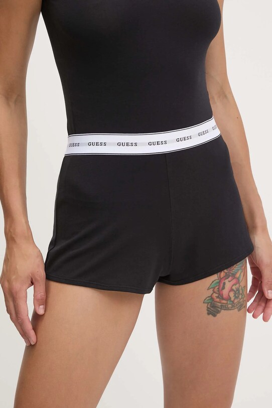 Πιτζάμα Guess CARRIE μαύρο O5GX13.KBBU1
