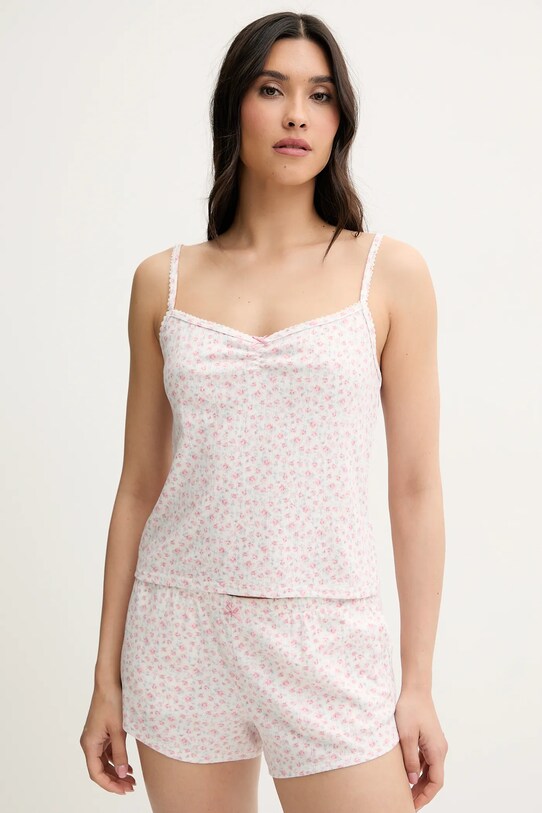 Σορτς πιτζάμας Hollister Co. KI346.5036.108 μπεζ SS25