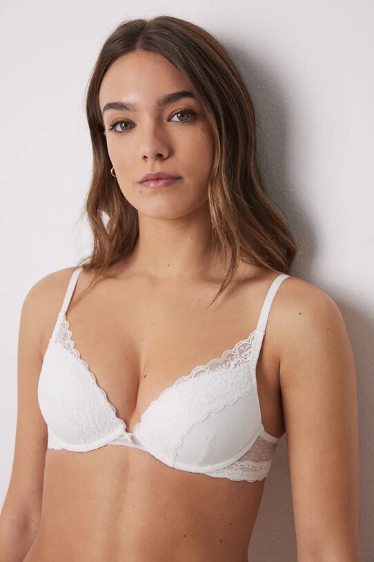 Σουτιέν women'secret ύφασμα λευκό 5669007.004.000