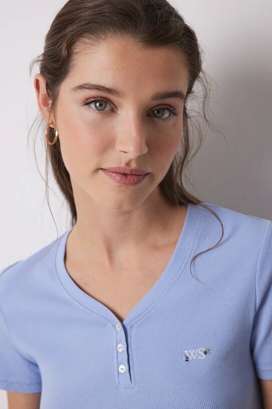 Ρούχα Βαμβακερές πιτζάμες women'secret 3599151 μπλε